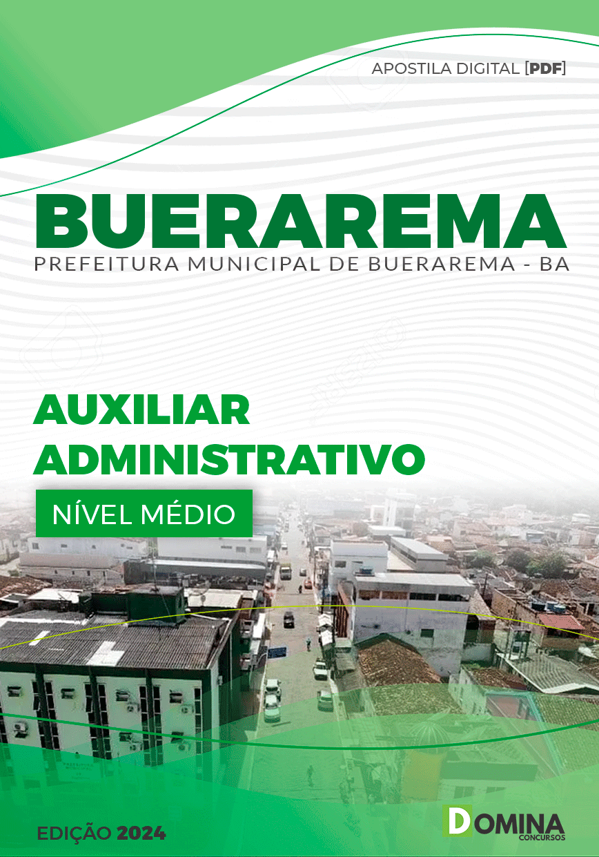 Apostila Buerarema BA 2024 Auxiliar Administrativo