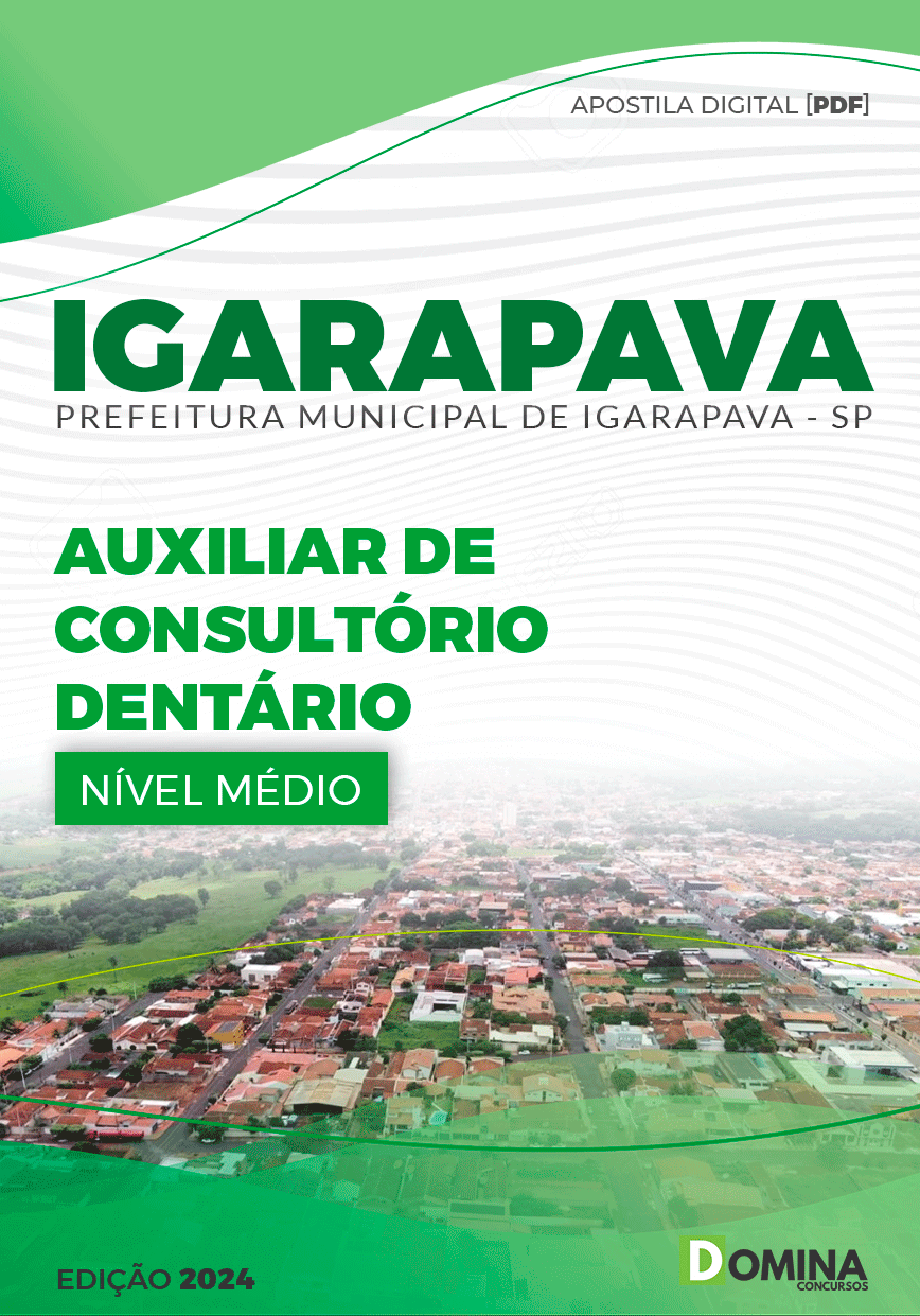 Apostila Auxiliar de Consultório Dentário Igarapava SP 2024