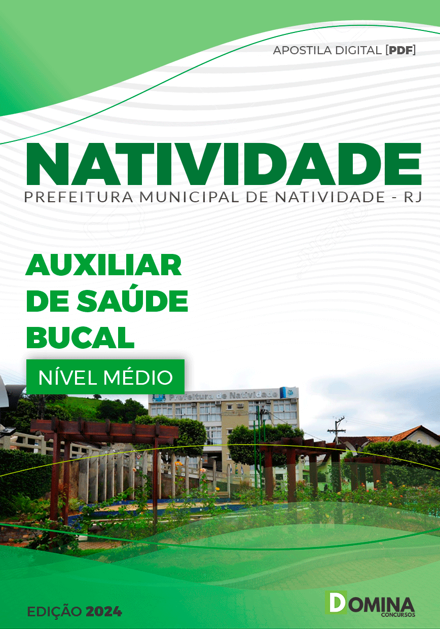 Apostila Natividade RJ 2024 Auxiliar De Saúde Bucal