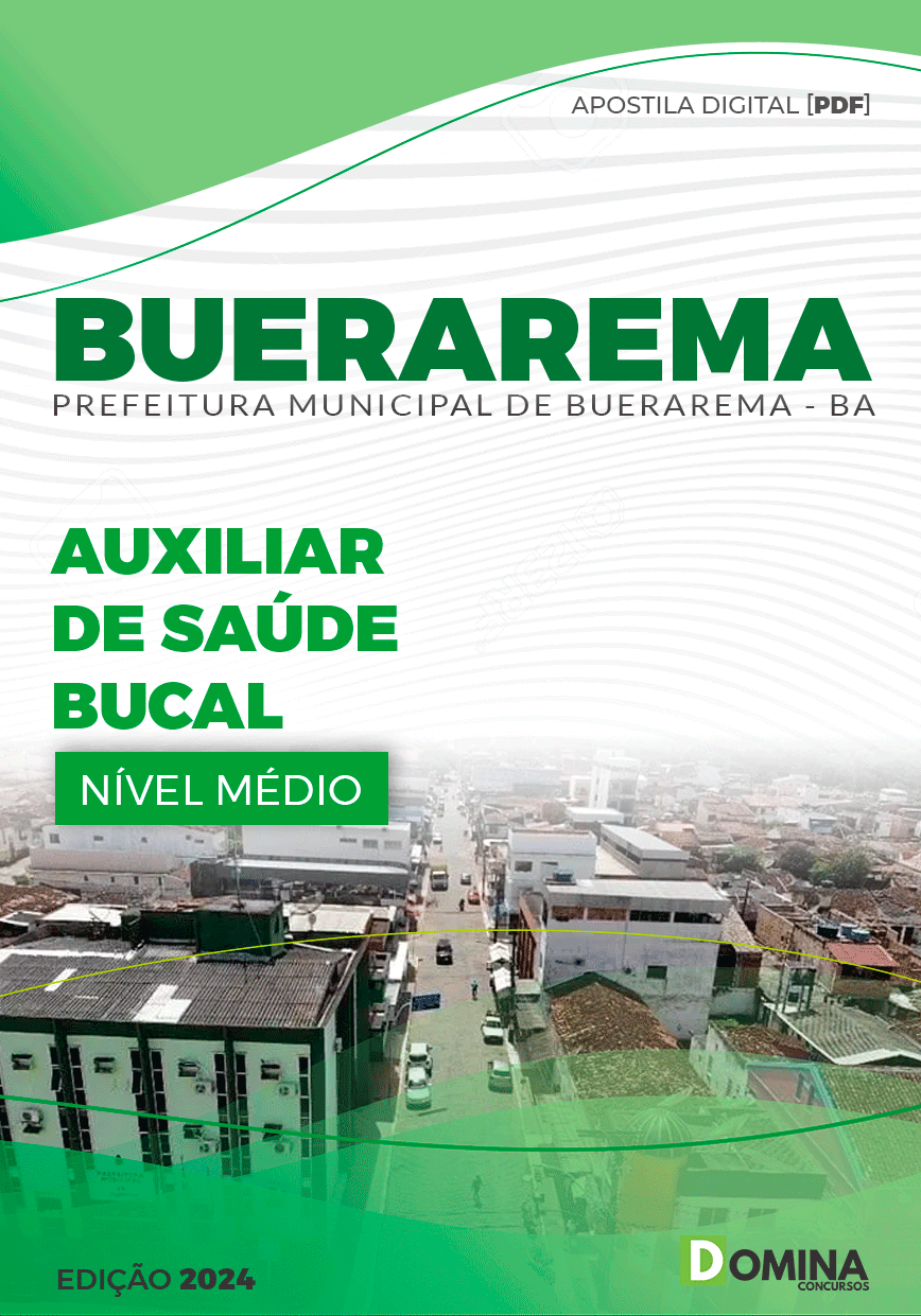 Apostila Buerarema BA 2024 Auxiliar De Saúde Bucal