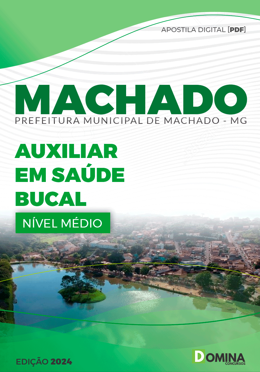 Apostila Auxiliar em Saúde Bucal Machado MG 2024