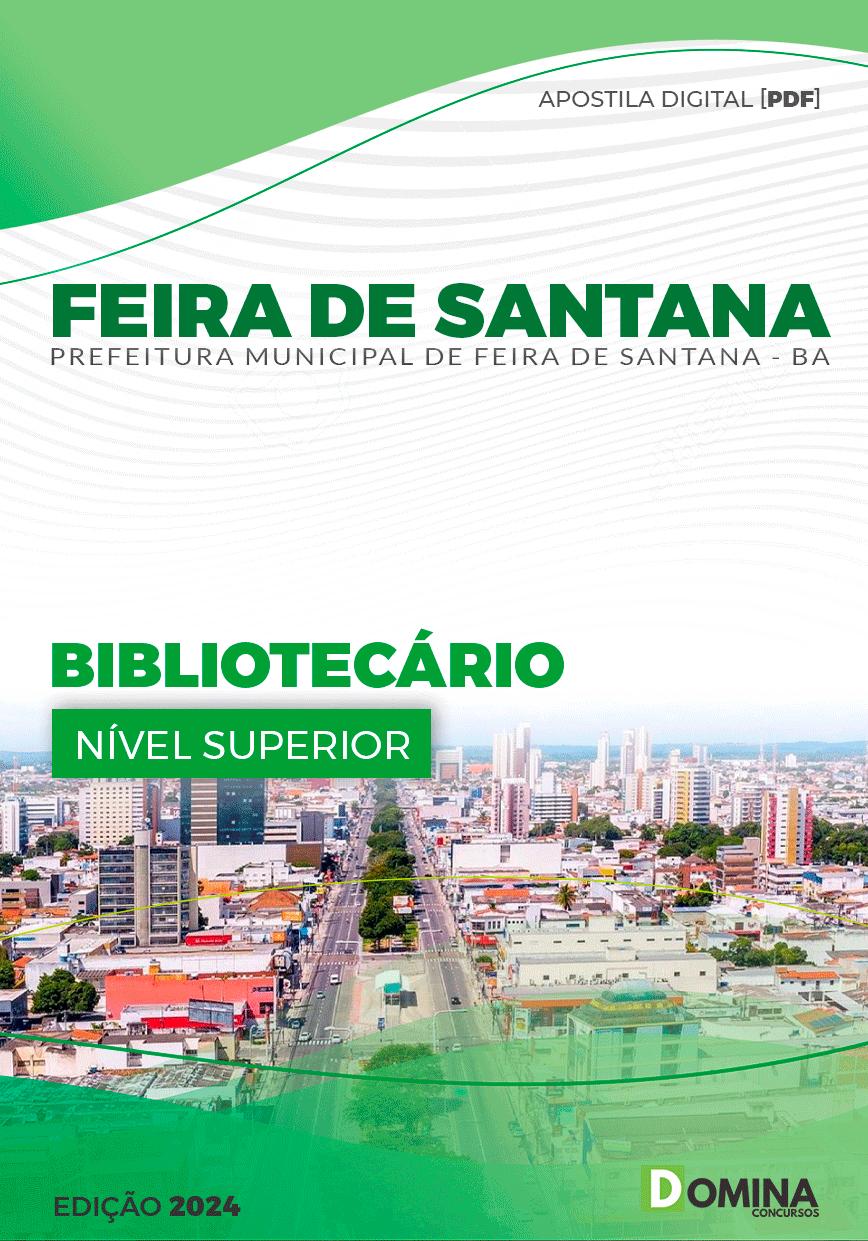 Apostila Bibliotecário Feira de Santana BA 2024