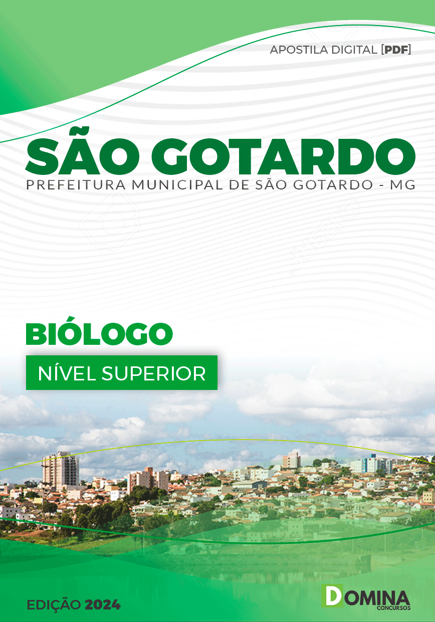 Apostila Biólogo São Gotardo MG 2024