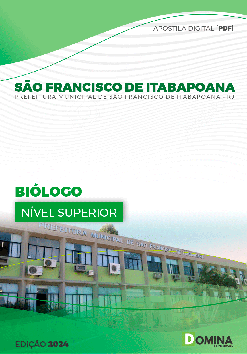 Apostila Biólogo São Francisco Itabapoana RJ 2024