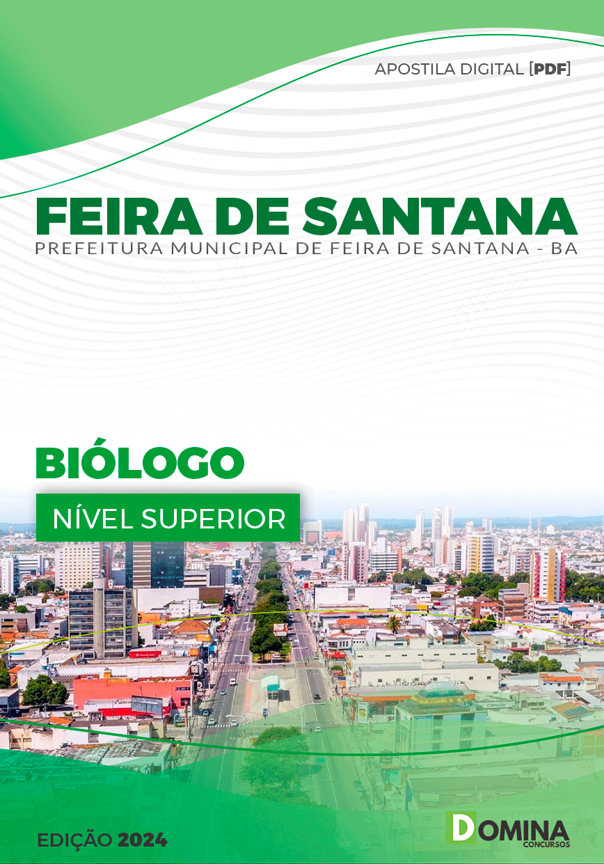 Apostila Biólogo Feira de Santana BA 2024