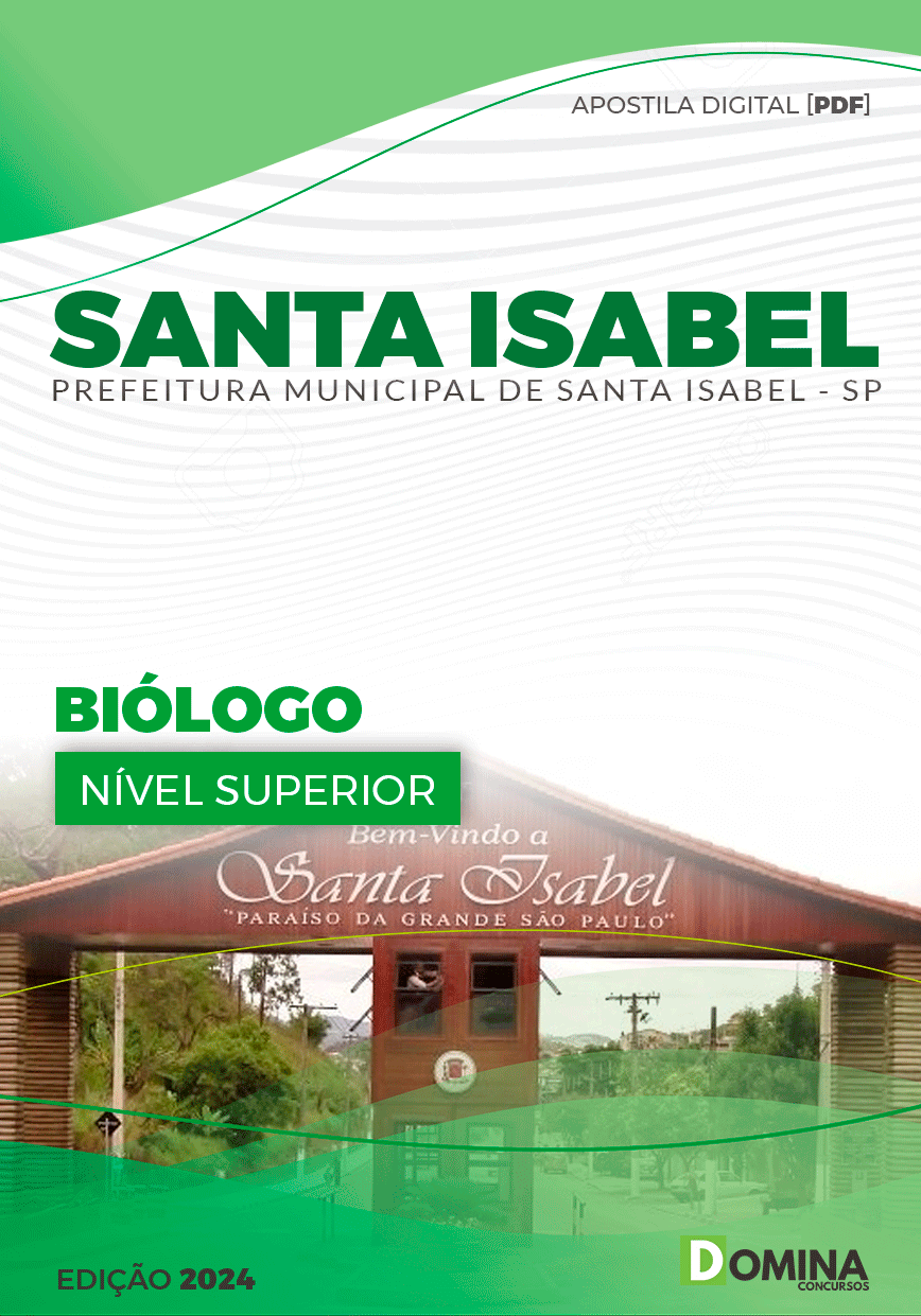 Apostila Biólogo Santa Isabel SP 2024