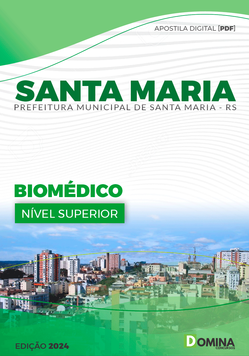 Apostila Biomédico Santa Maria RS 2024