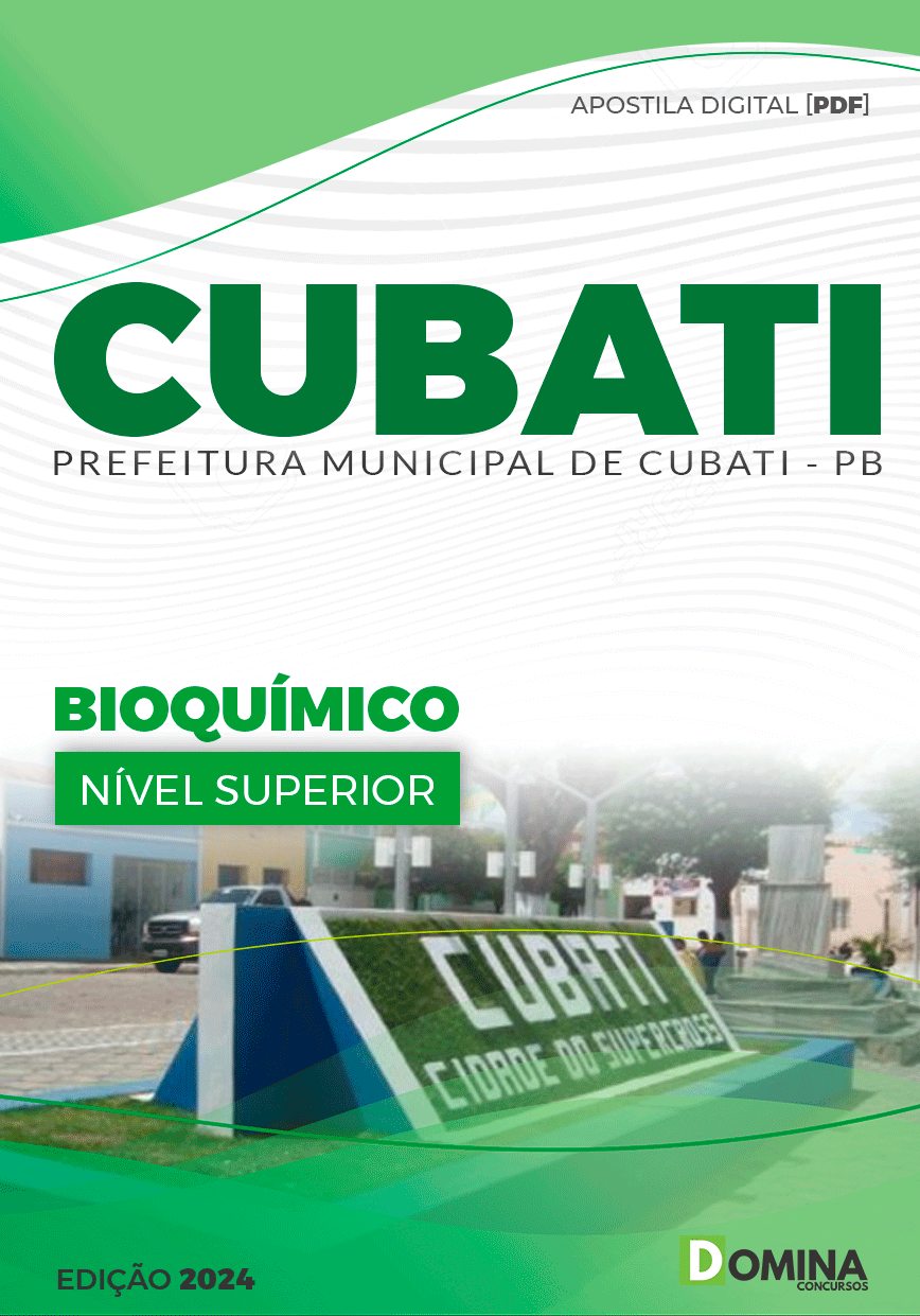 Apostila Cubati PB 2024 Bioquímico