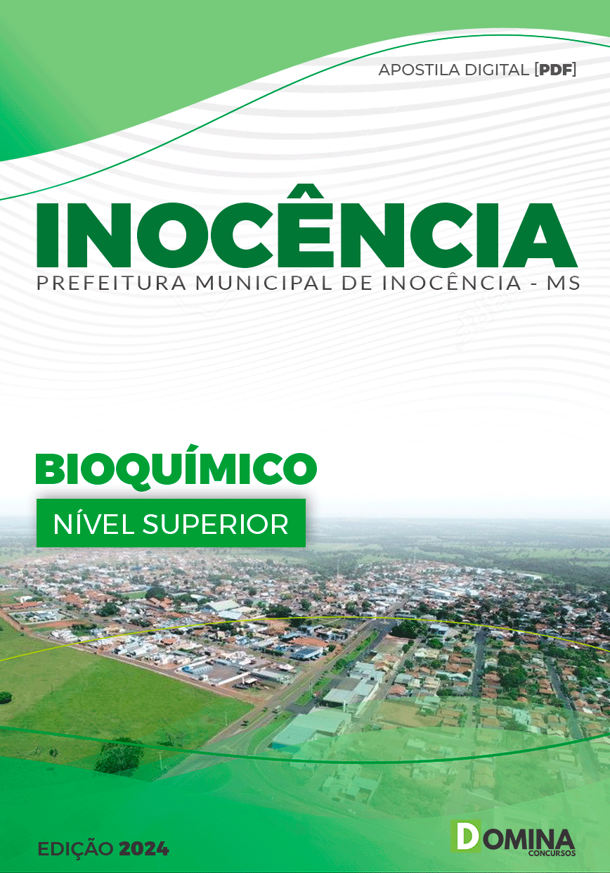 Apostila Inocência MS 2024 Bioquímico