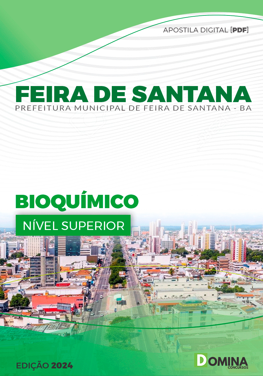 Apostila Bioquímico Feira de Santana BA 2024