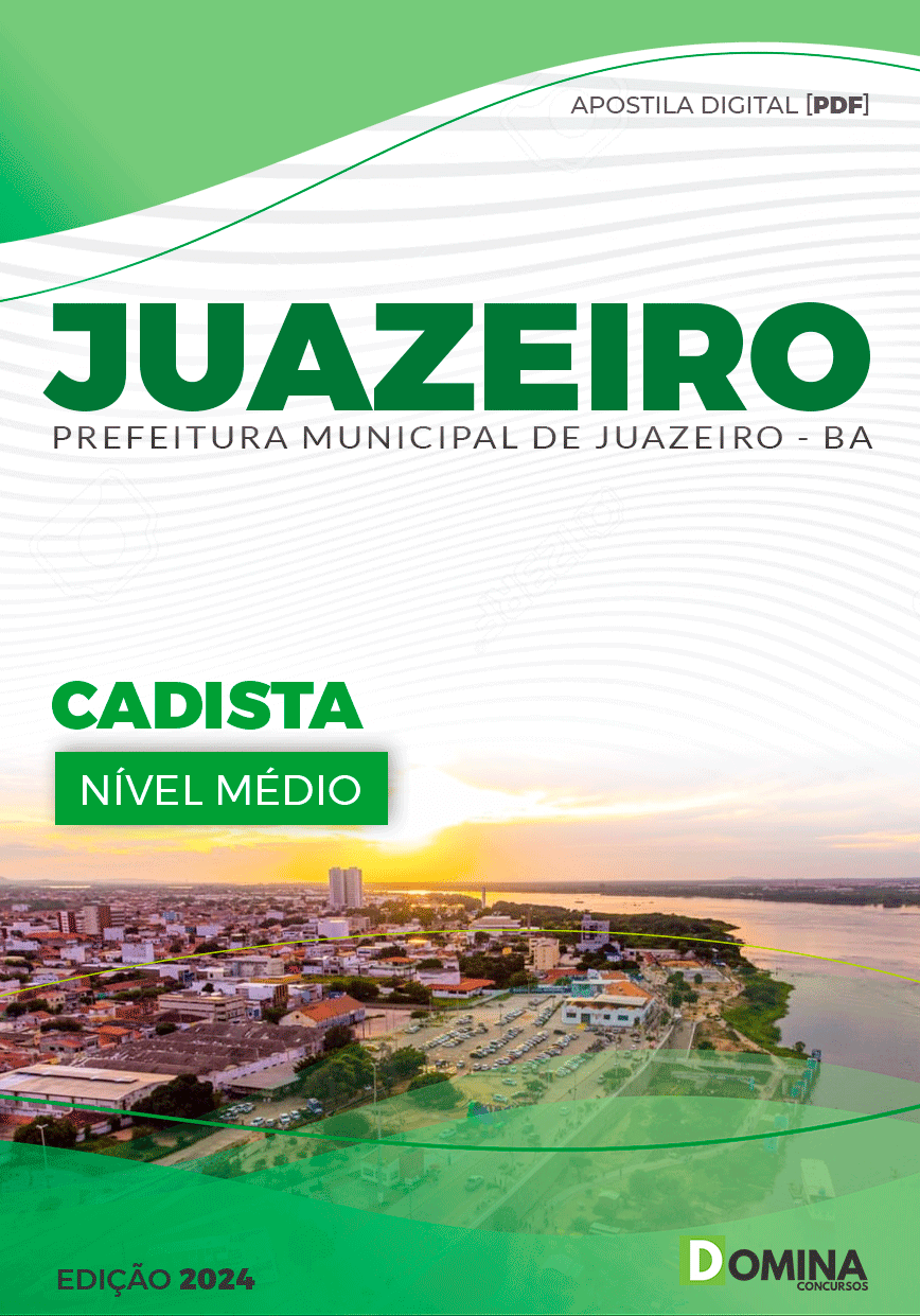 Apostila Juazeiro BA 2024 Cadista