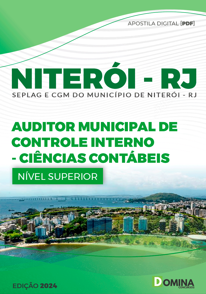 Apostila Auditor Cont Interno Ciências Contábeis Niterói RJ 2024