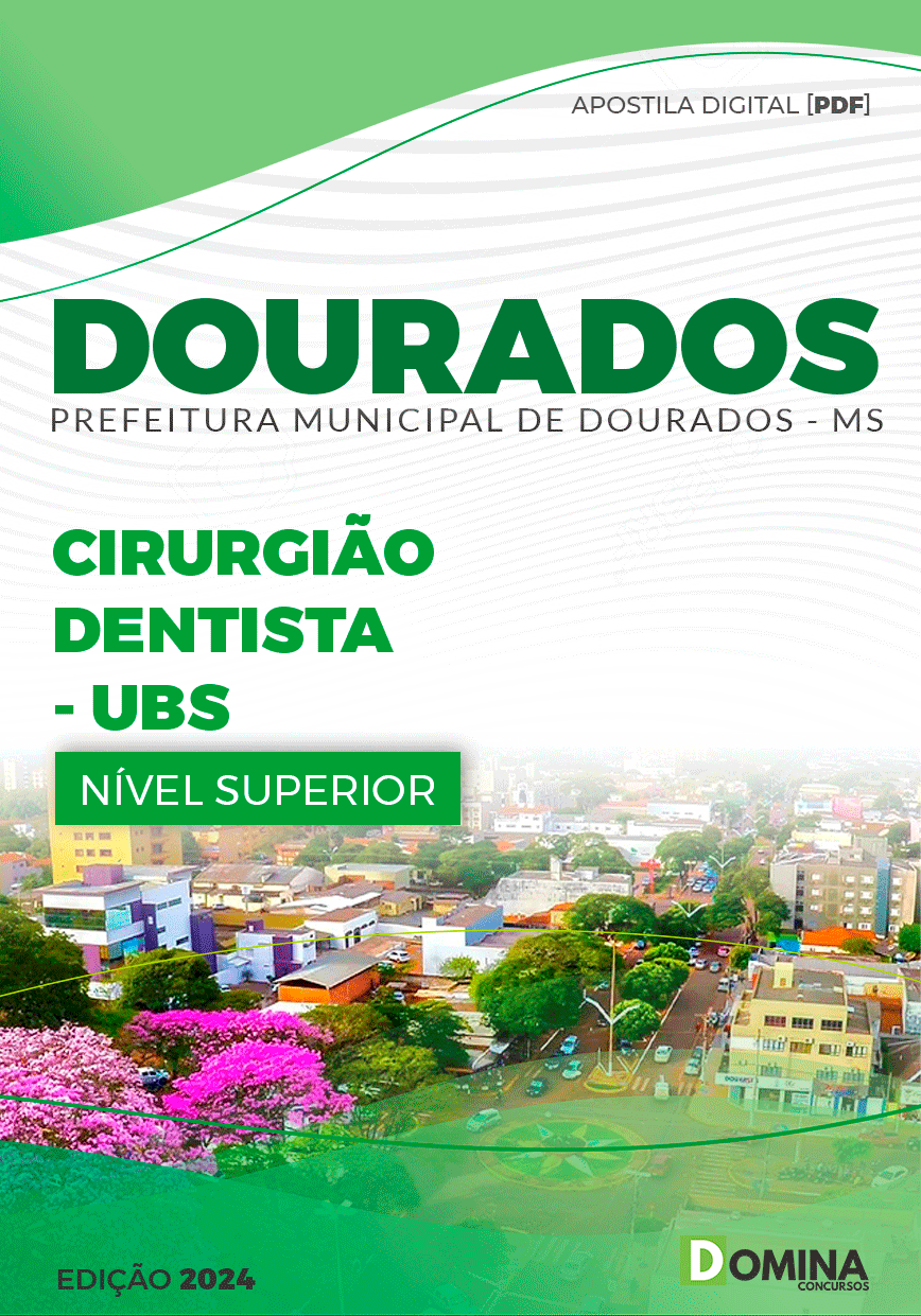 Apostila Dourados MS 2024 Cirurgião Dentista UBS