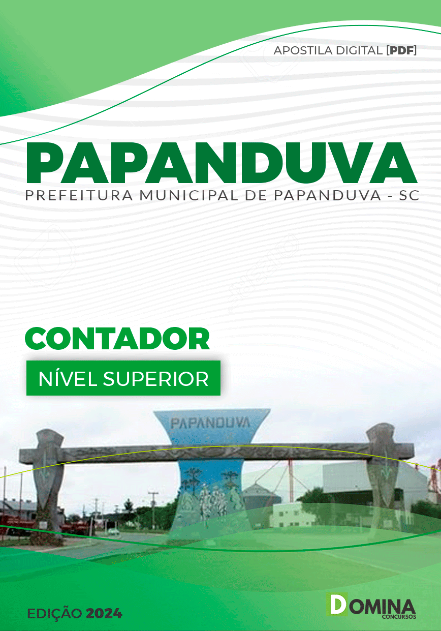 Apostila Papanduva SC 2024 Contador