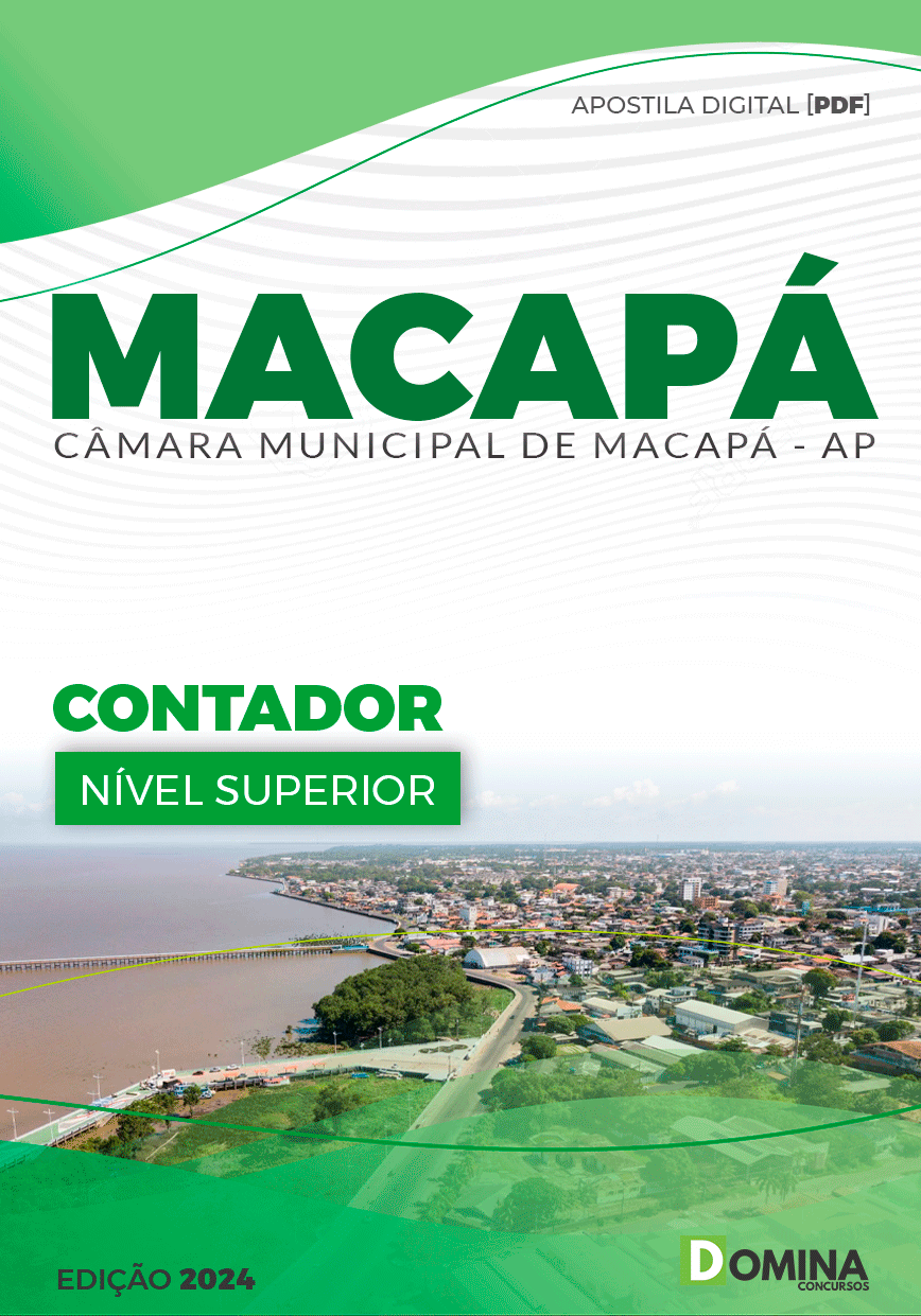 Apostila Contador Câmara Macapá AP 2024