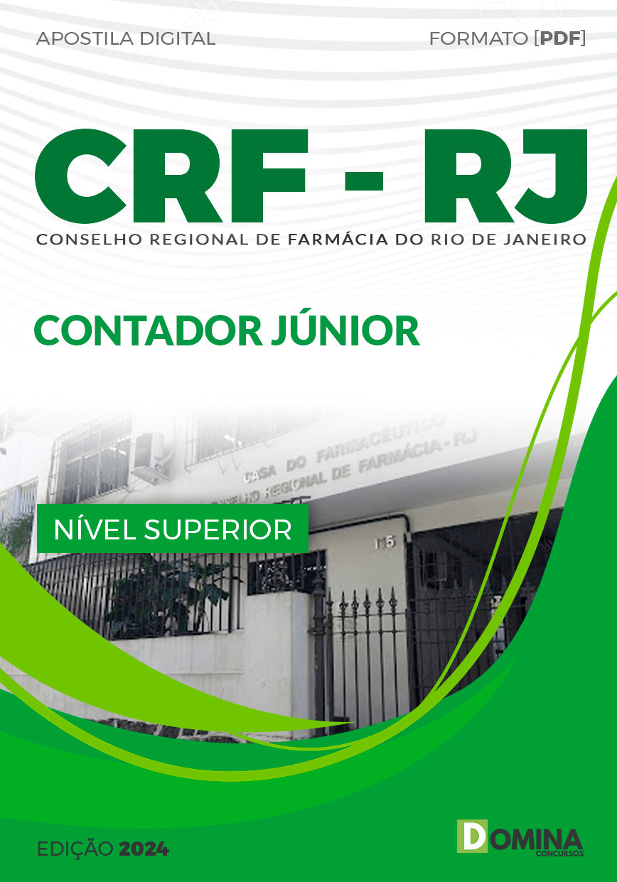 Apostila Contador Júnior CRF RJ 2024