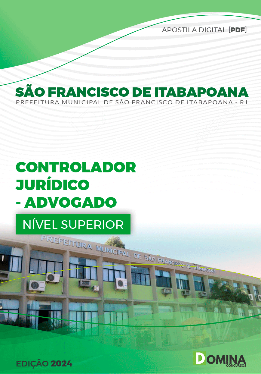 Apostila Advogado São Francisco Itabapoana RJ 2024