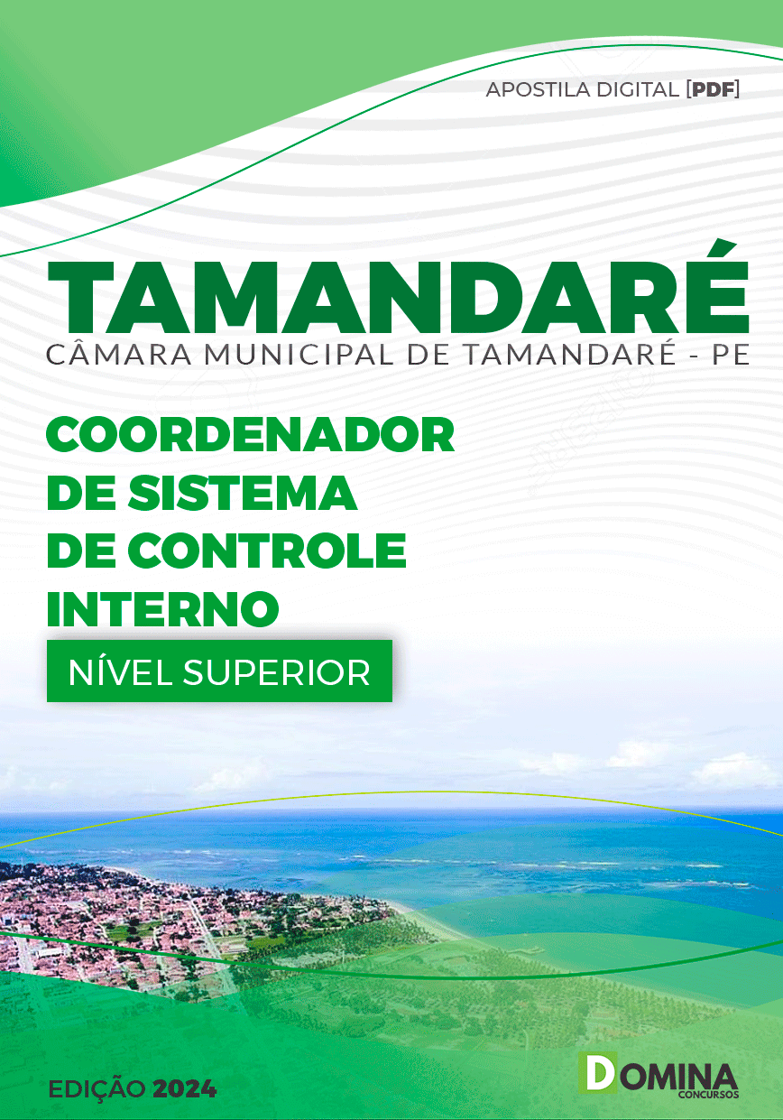 Apostila Coordenador Contr Interno Câmara Tamandaré PE 2024