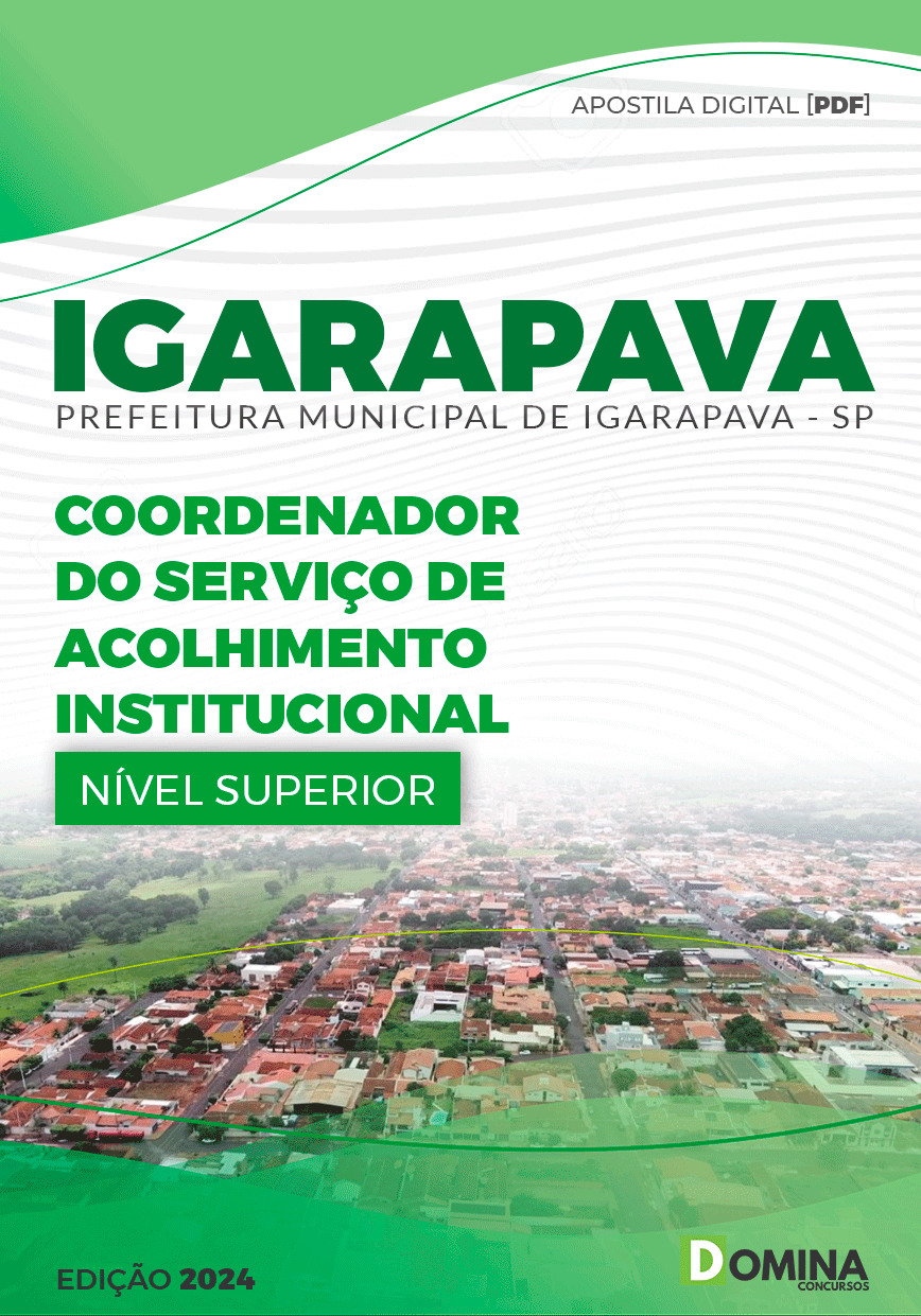 Apostila Coordenador Institucional Igarapava SP 2024