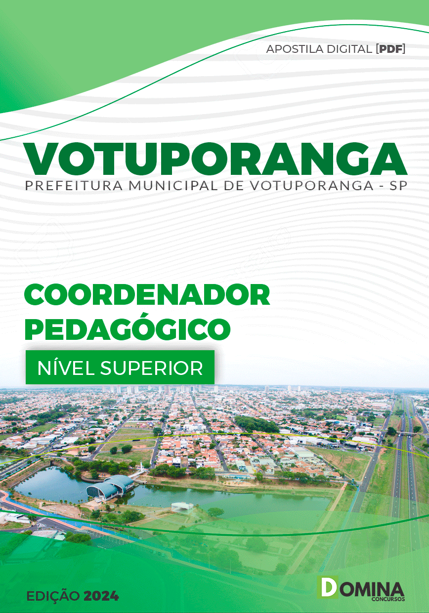 Apostila Coordenador Pedagógico Votuporanga SP 2024