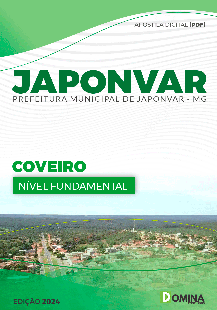 Apostila Coveiro Japonvar MG 2024