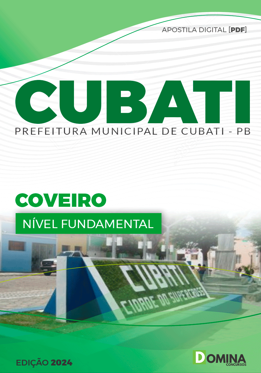 Apostila Cubati PB 2024 Coveiro