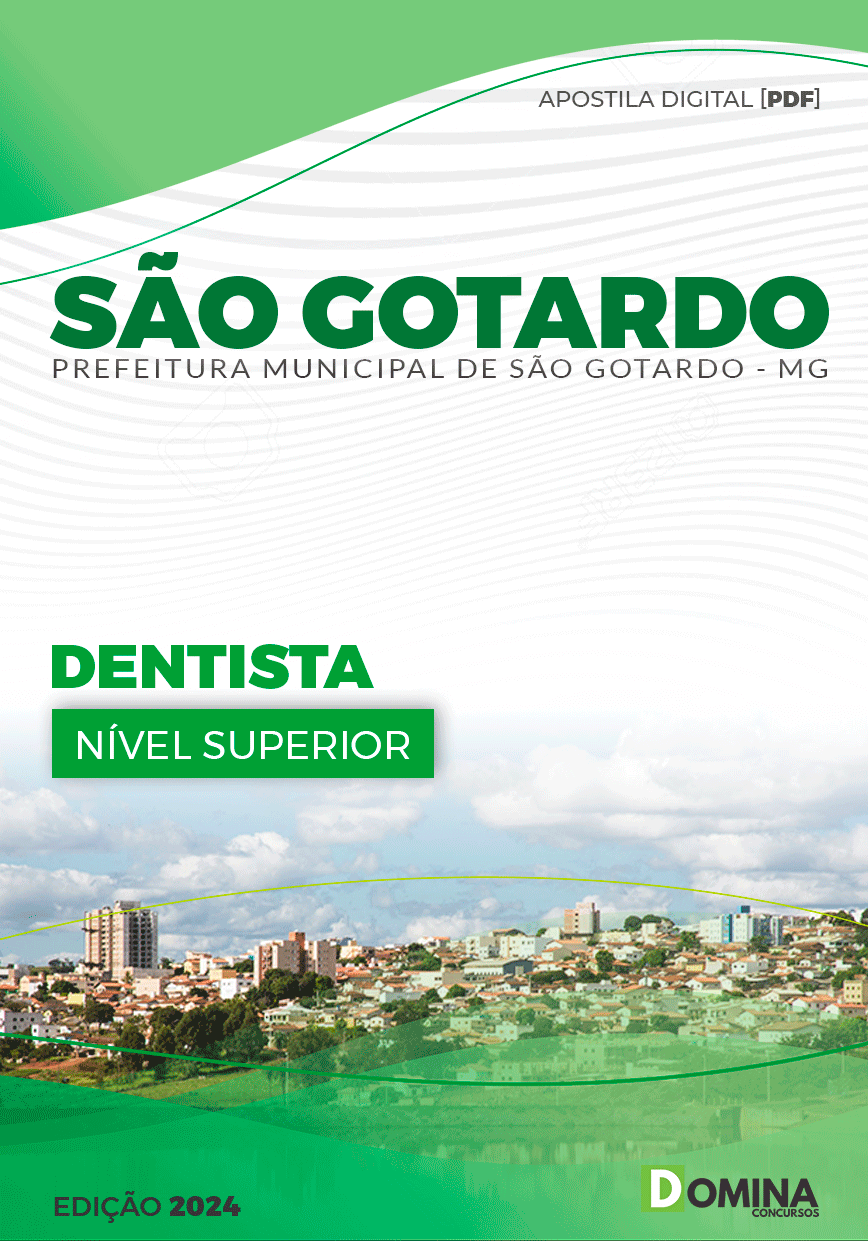 Apostila Dentista São Gotardo MG 2024