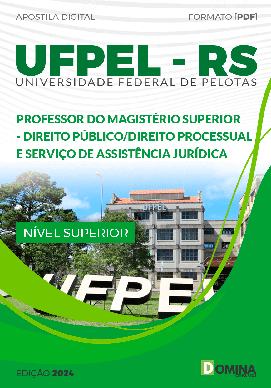 Apostila Professor de Direito Público UFPel RS 2024