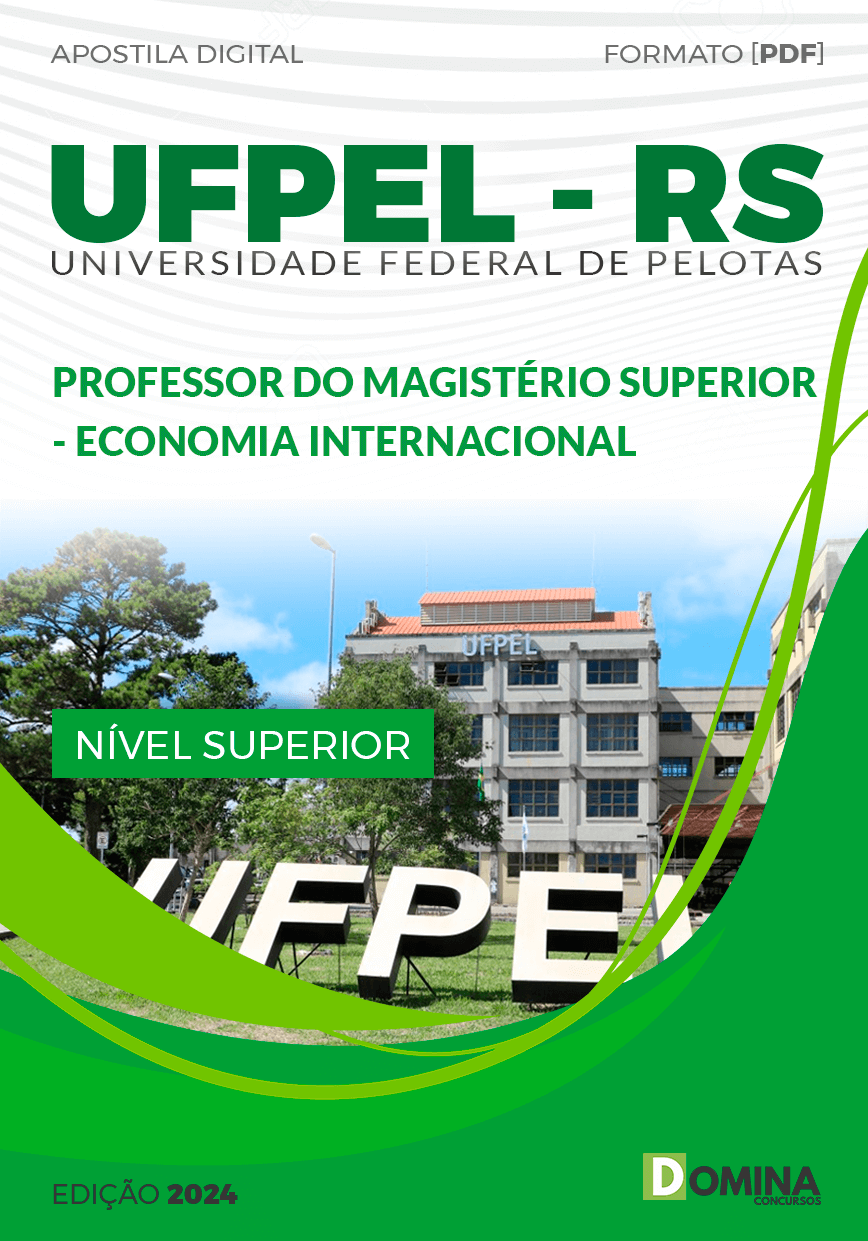 Apostila Professor de Economia Internacional UFPel RS 2024