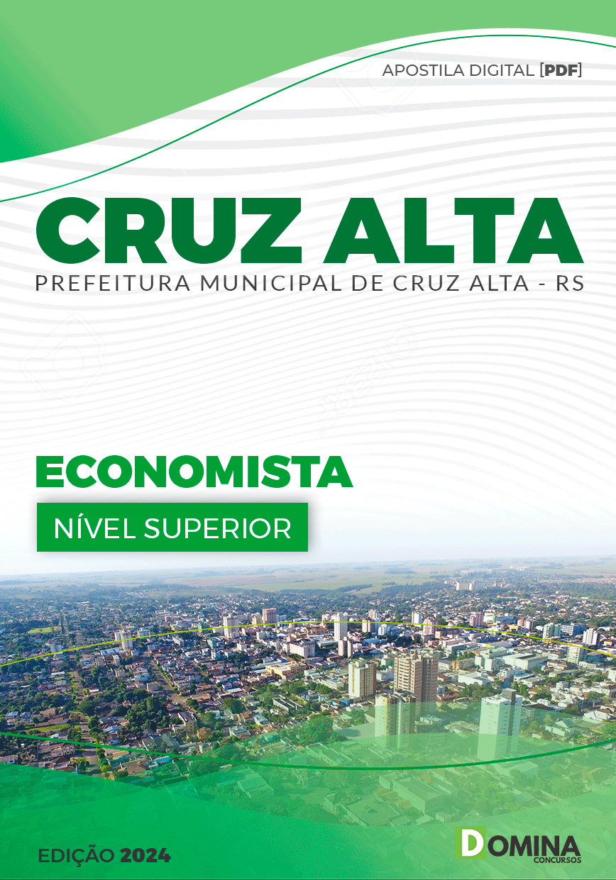 Apostila Economista Cruz Alta RS 2024