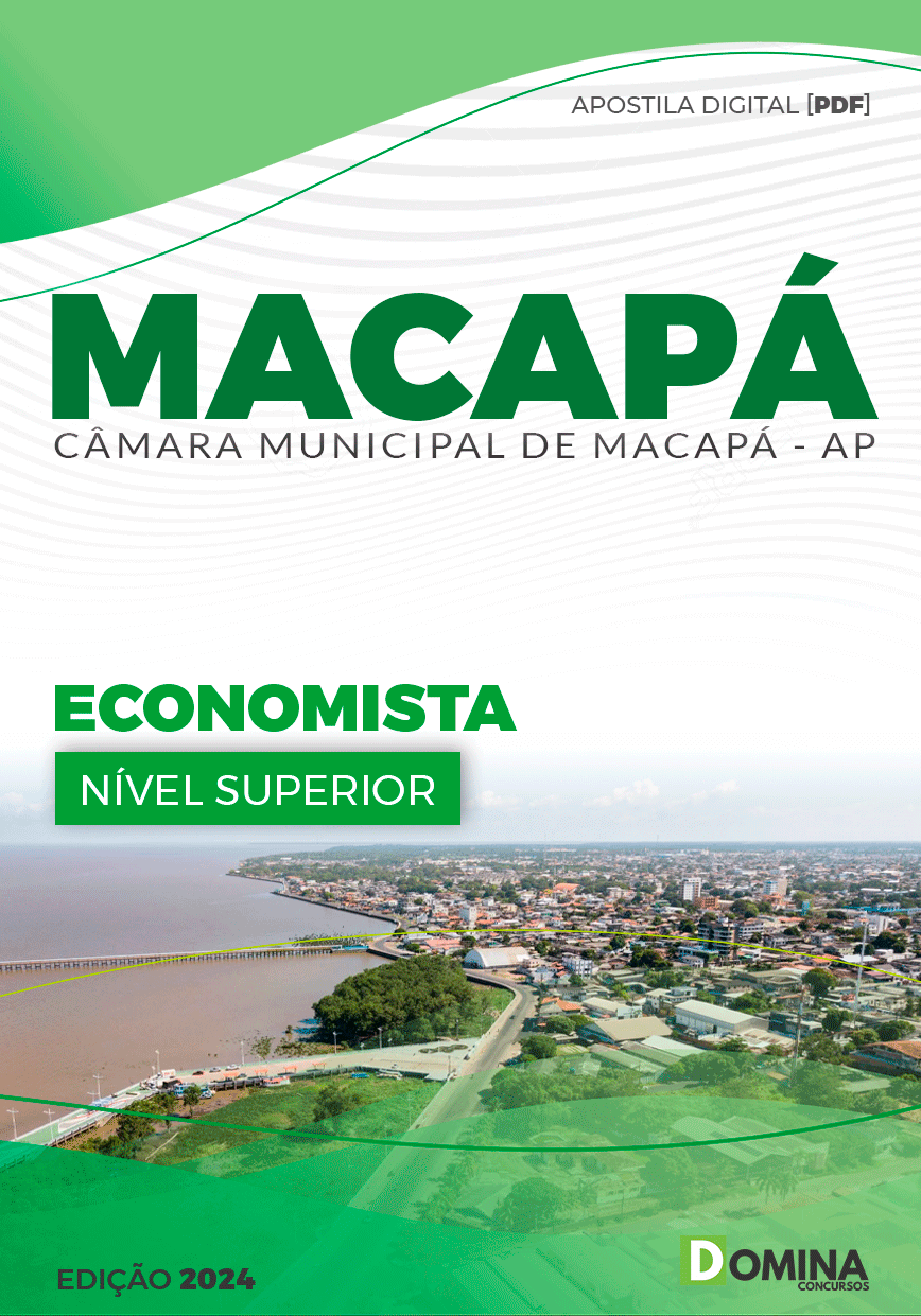 Apostila Economista Câmara Macapá AP 2024