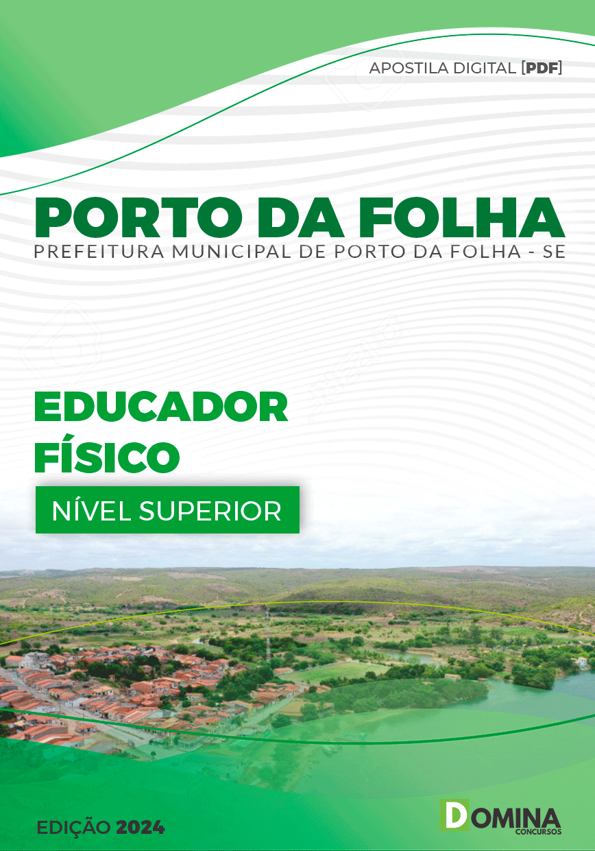 Apostila Porto Da Folha SE 2024 Educador Físico