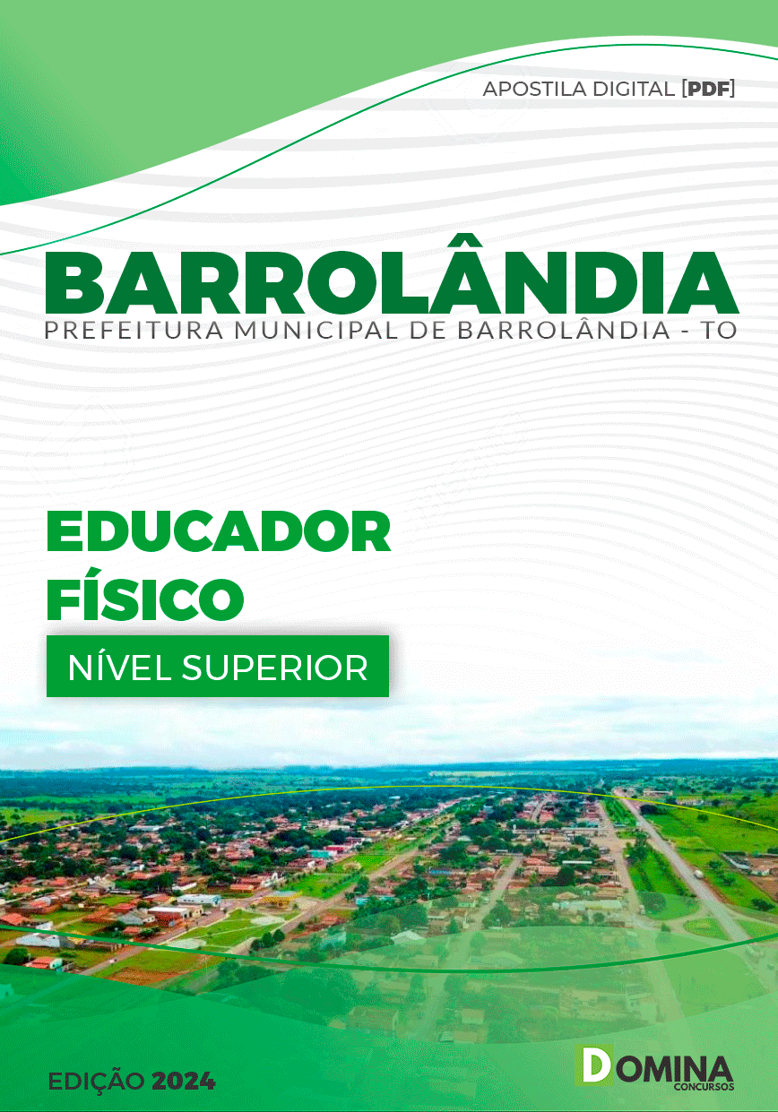 Apostila Barrolândia TO 2024 Educador Físico