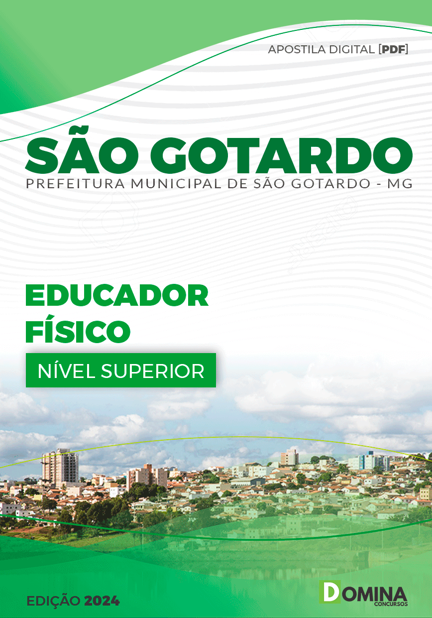 Apostila Educador Físico São Gotardo MG 2024