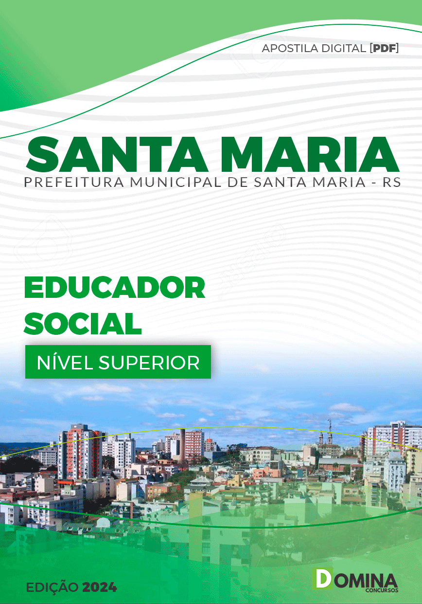 Apostila Educador Social Santa Maria RS 2024