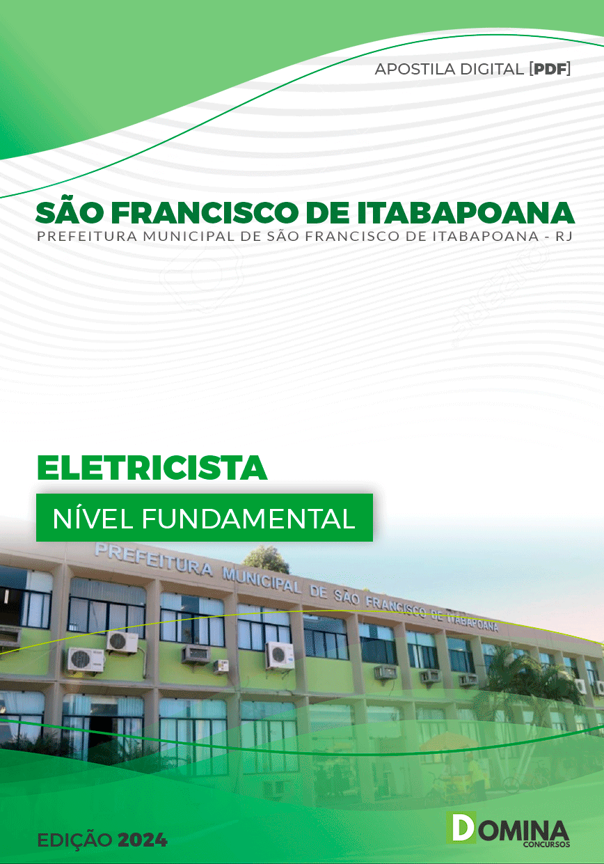 Apostila Eletricista São Francisco Itabapoana RJ 2024