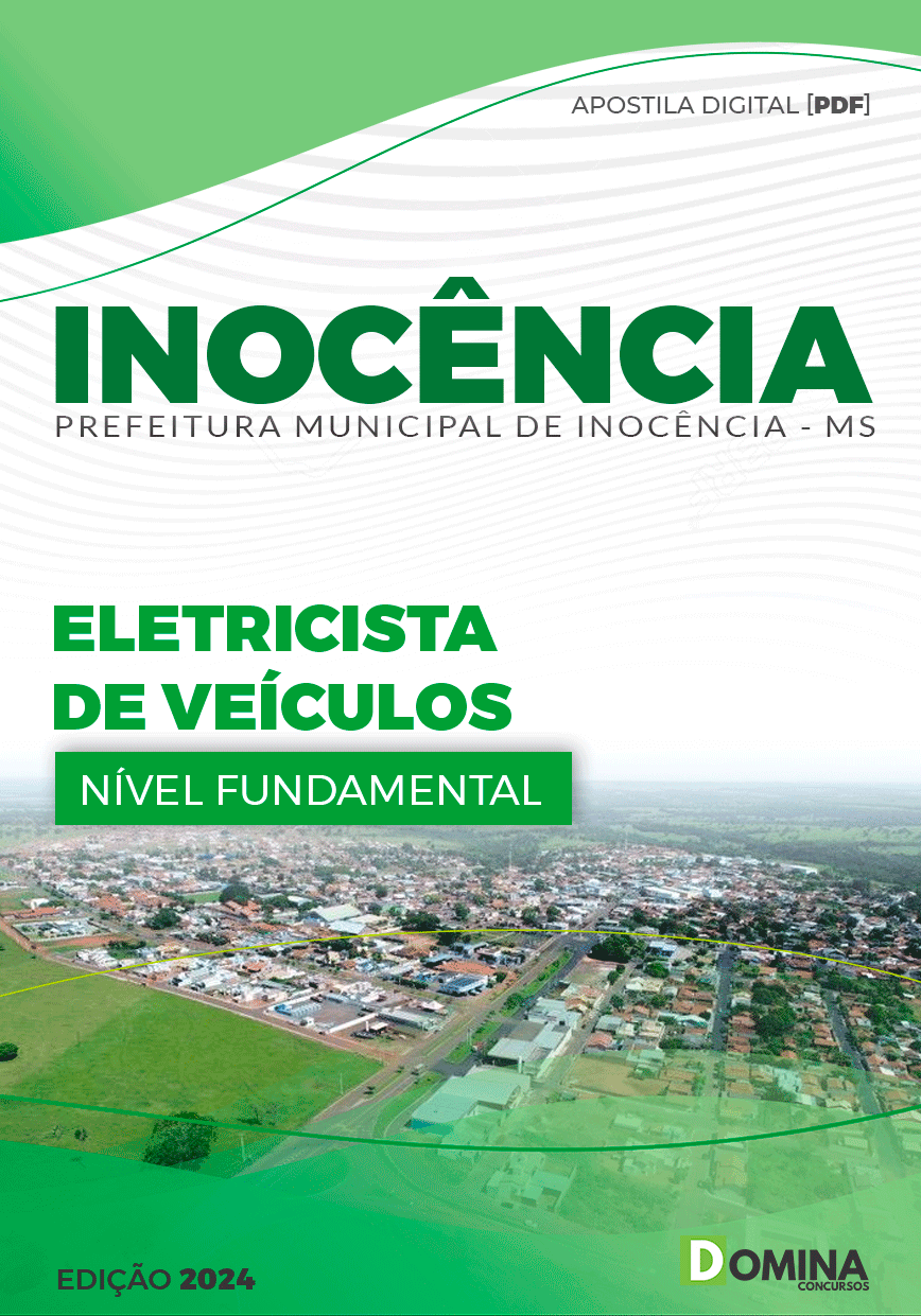 Apostila Inocência MS 2024 Eletricista de Veículos