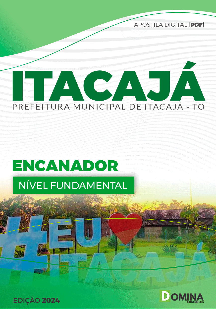 Apostila Encanador Itacajá TO 2024