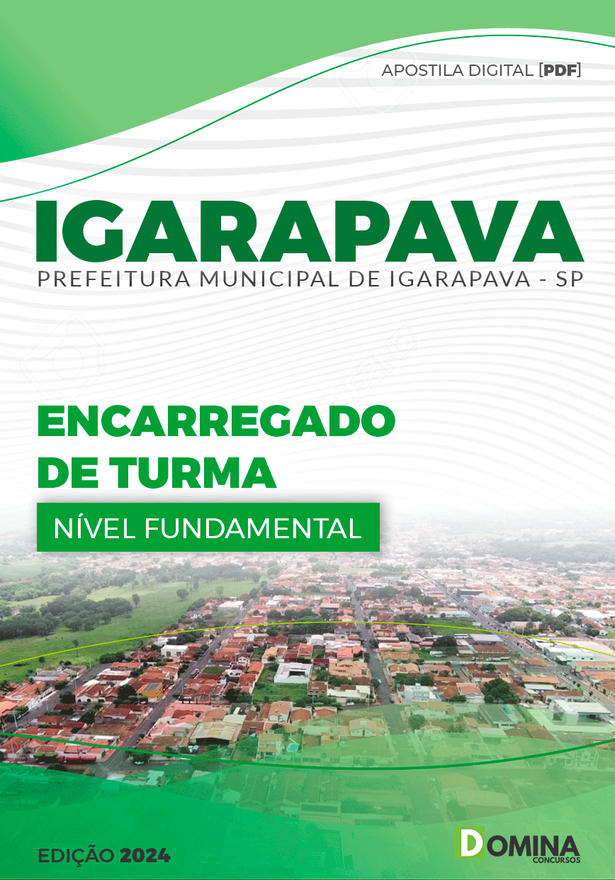 Apostila Encarregado de Turma Igarapava SP 2024