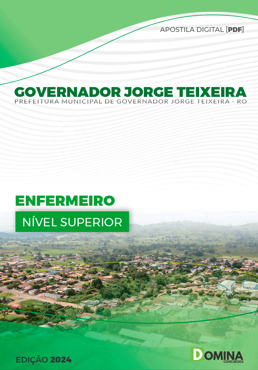 Apostila Governador Jorge Teixeira RO 2024 Enfermeiro