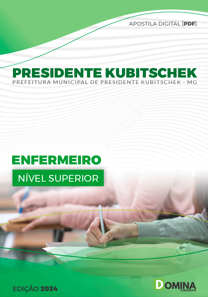 Apostila Enfermeiro Presidente Kubitschek MG 2024