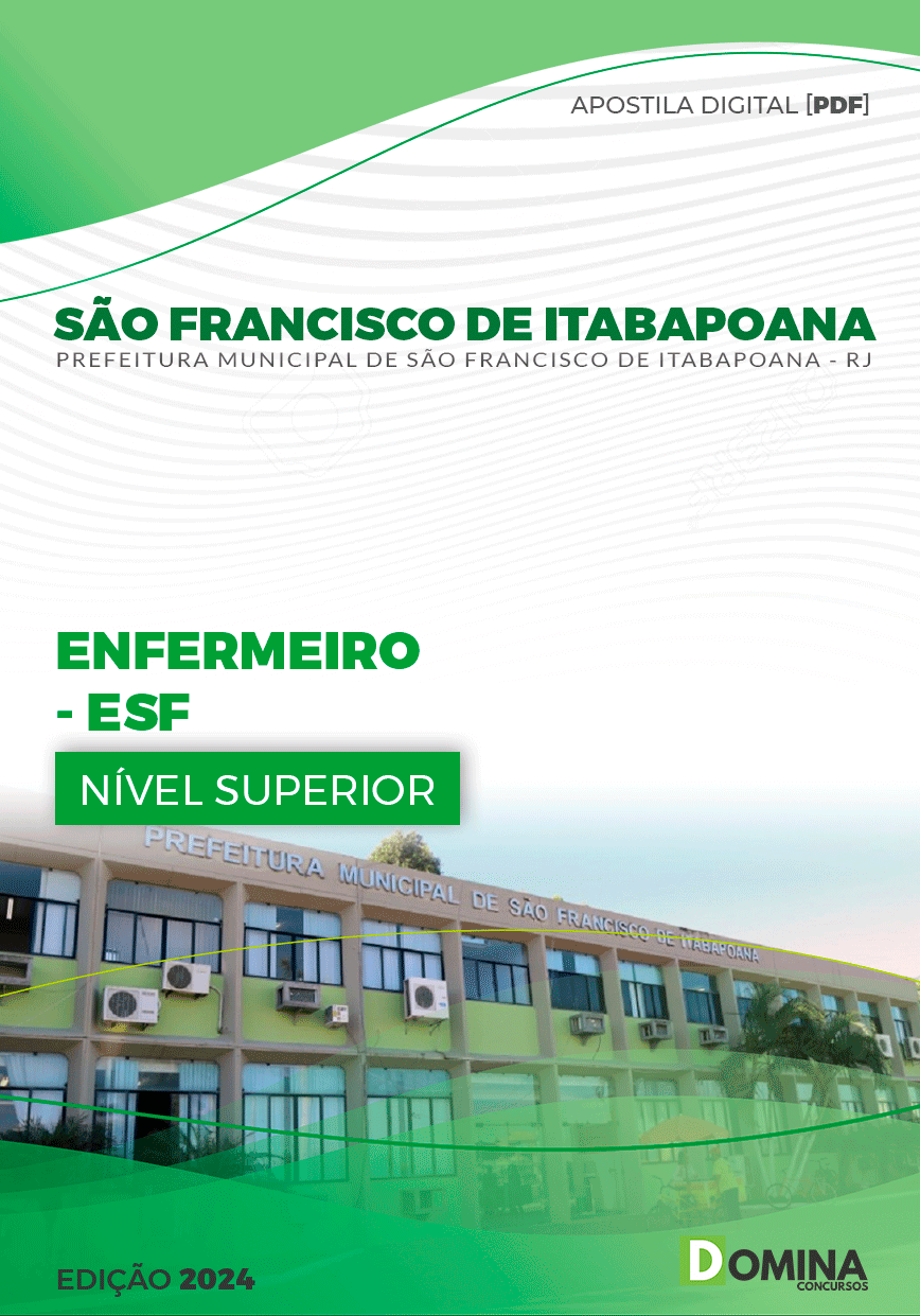 Apostila Enfermeiro ESF São Francisco Itabapoana RJ 2024