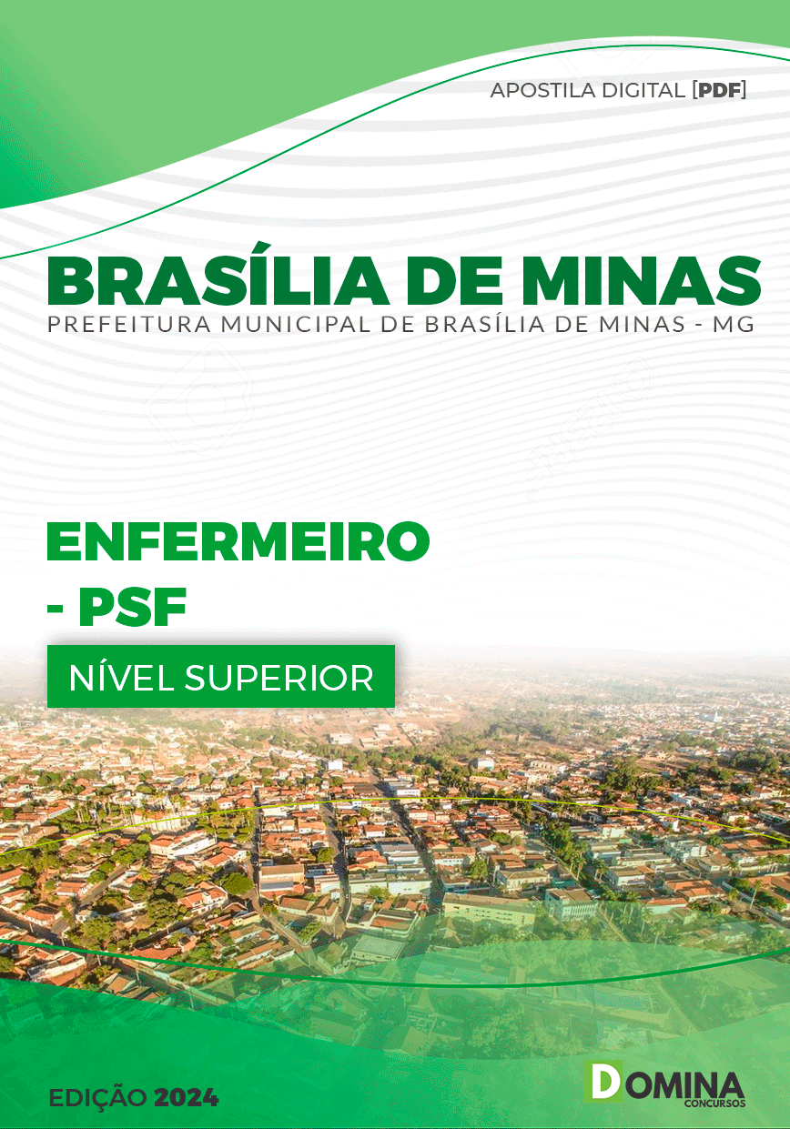 Apostila Brasília De Minas MG 2024 Enfermeiro De PSF