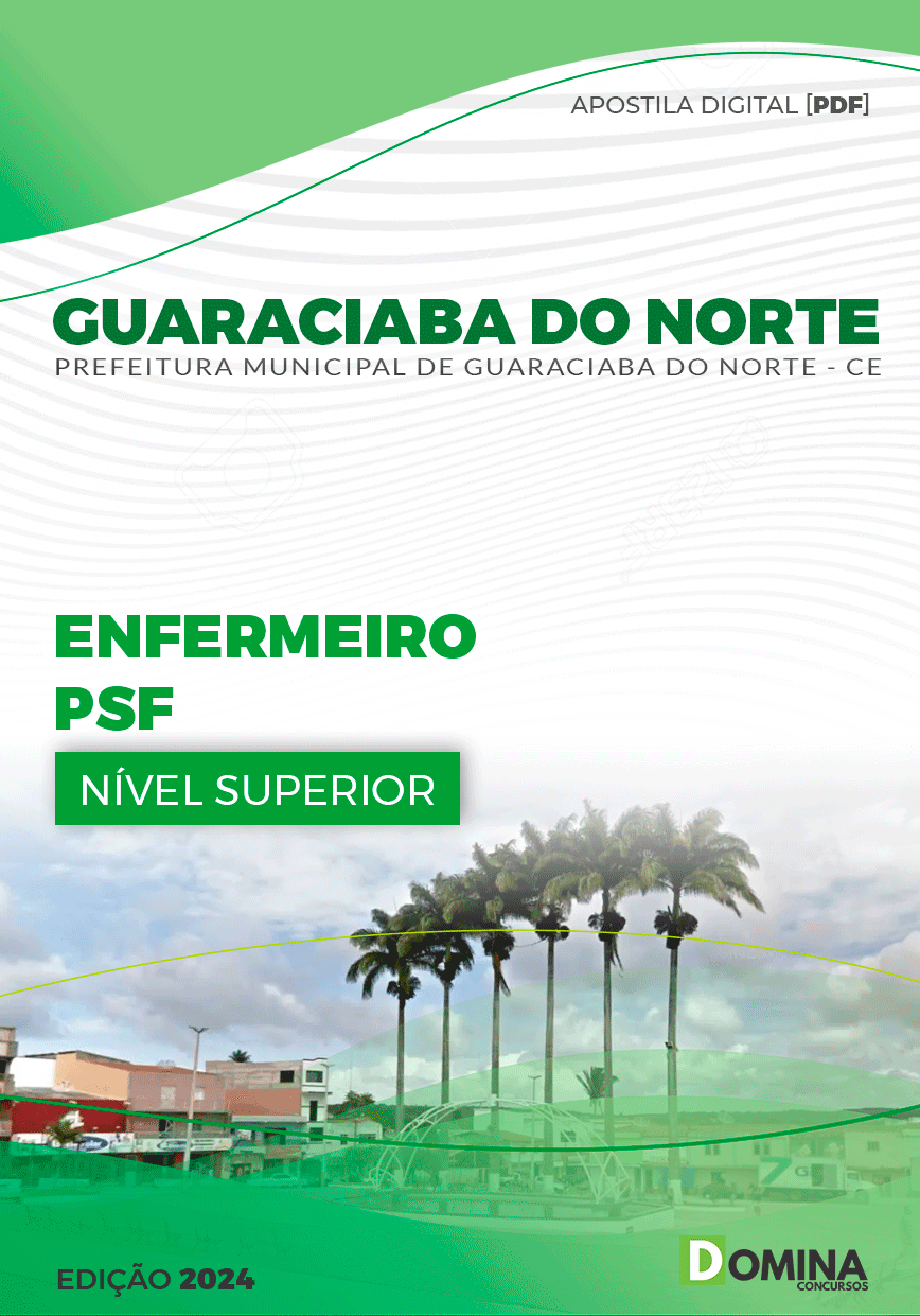 Apostila Enfermeiro PSF Guaraciaba do Norte CE 2024