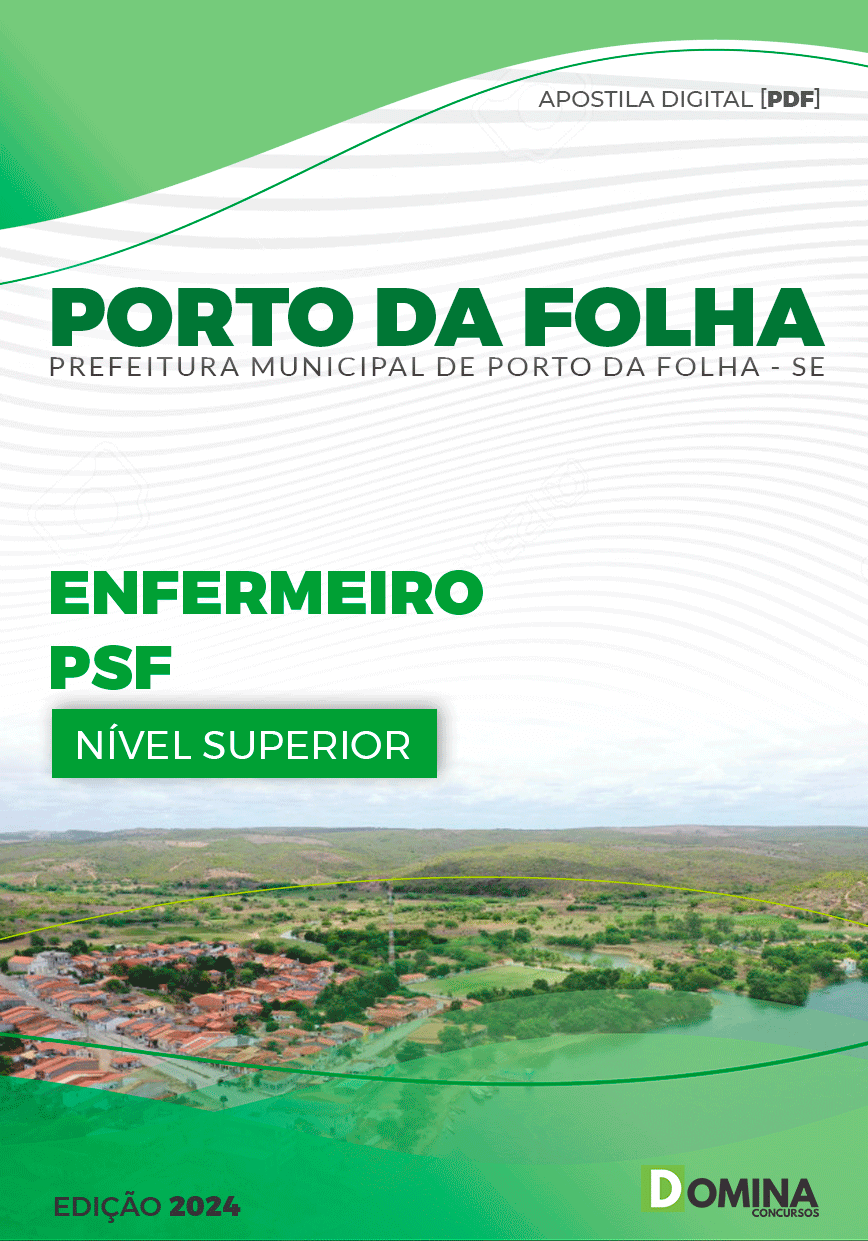 Apostila Porto Da Folha SE 2024 Enfermeiro PSF