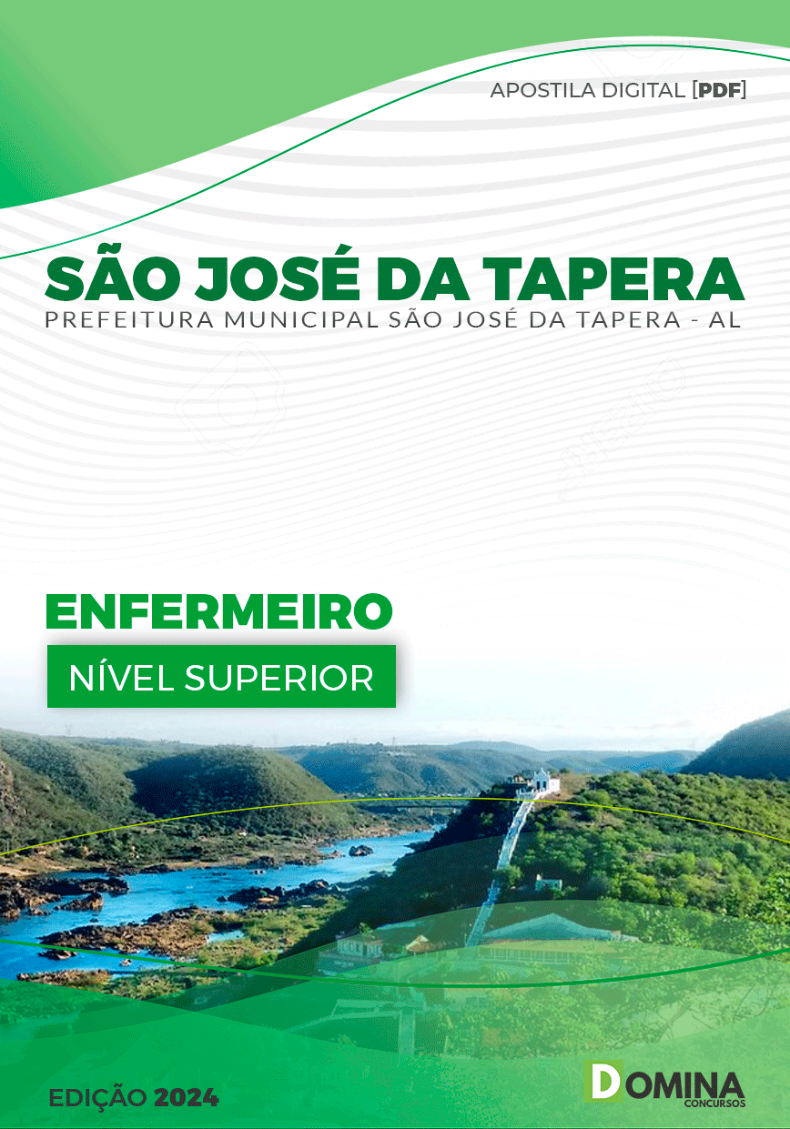 Apostila São José Da Tapera AL 2024 Enfermeiro