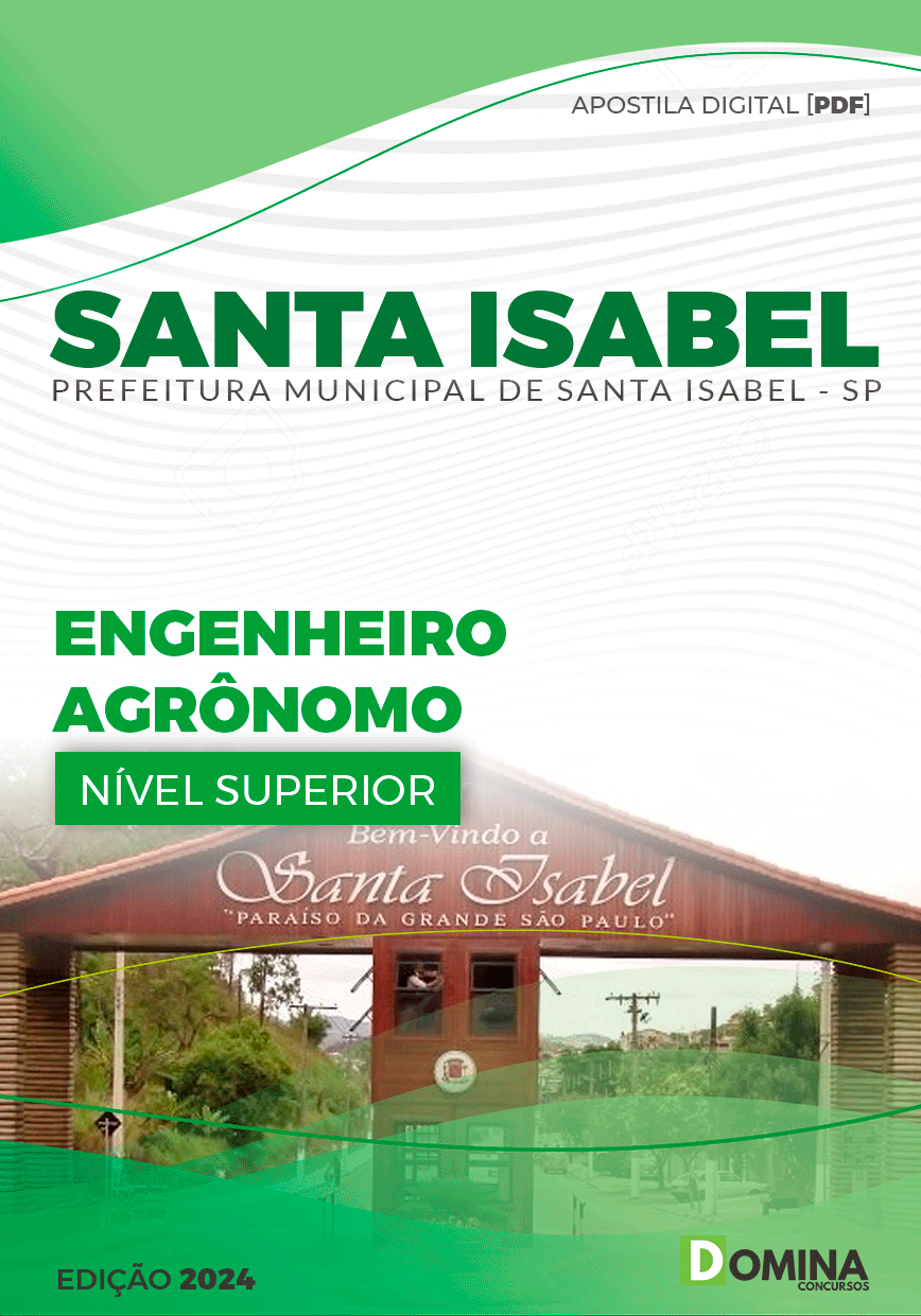 Apostila Engenheiro Agrônomo Santa Isabel SP 2024