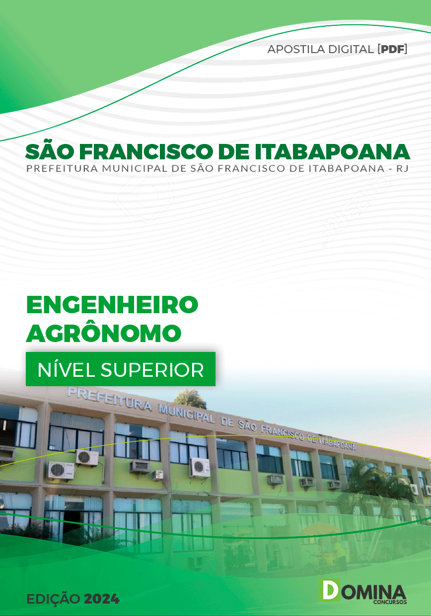 Apostila Engenheiro Agrônomo São Francisco Itabapoana RJ 2024