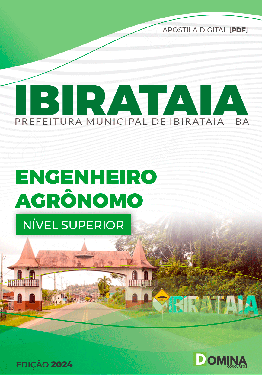 Apostila Engenheiro Agrônomo Ibirataia BA 2024