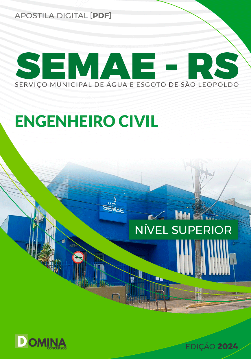 Apostila Engenheiro Civil SEMAE São Leopoldo RS 2024